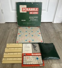 Scrabble deluxe board for sale  NORWICH