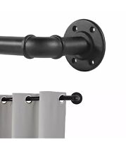 Black curtain poles for sale  DAGENHAM