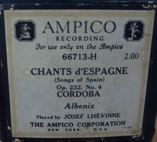 Ampico reproducing roll for sale  USK