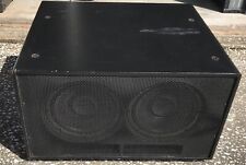 Subwoofer dedicado EAW SB48e subsistema subbaixo 2x 8 pol. Gabinete ventilado para motoristas, usado comprar usado  Enviando para Brazil