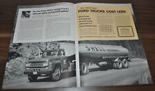 1959 Ford Truck Ad F-1000 Harriman Oil Company pneus reais dos EUA comprar usado  Enviando para Brazil