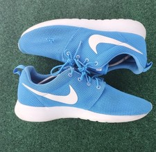 Usado, Tênis Nike Roshe Run Blue Hero *Pequeno furo perto da área direita do dedo do pé pequeno. comprar usado  Enviando para Brazil