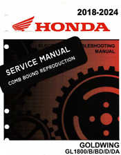 Manual de serviço elétrico de solução de problemas Honda 2018-2024 Gold Wing (ETM)  comprar usado  Enviando para Brazil