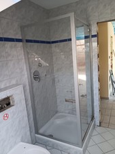 Echtglas duschkabine tür gebraucht kaufen  Oberhaid