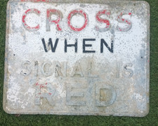 Vintage road sign. for sale  GRIMSBY