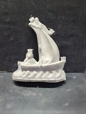 Molde de chocolate vintage grande navio à vela homem ondas bolo sorvete 2 peças comprar usado  Enviando para Brazil
