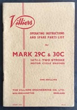 Villiers mark 29c for sale  LEICESTER
