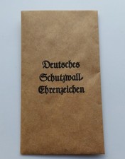 Verleihungstüte zum schutzwal gebraucht kaufen  Brokstedt