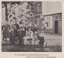 1901 procession saint d'occasion  Expédié en Belgium