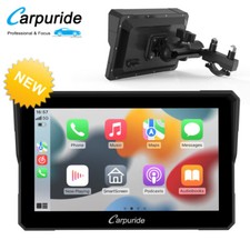 Carpuride 7 polegadas motocicleta carplay navegação GPS CarPlay/Android automático IPX7 BT, usado comprar usado  Enviando para Brazil