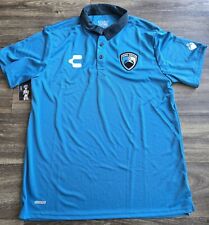 Camisa polo azul masculina tamanho GG Charly Tampico Madero Jaiba Brava nova com etiquetas comprar usado  Enviando para Brazil