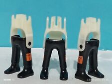 PLAYMOBIL X3 PIERNAS BOLSILLOS NEGRAS YANQUIS CAZADOR MECANICO SOLDADO MILITAR comprar usado  Enviando para Brazil