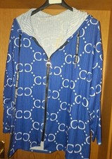 Hoodie jacke blau gebraucht kaufen  Uffing