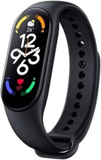 Xiaomi Smart Band 7 Pro Smartwatch w kolorze czarnym - GPS, Bluetooth, ekran dotykowy, używany na sprzedaż  PL