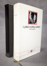Lirici corali greci. usato  Italia