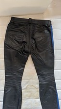 Mens leather jeans for sale  CHELMSFORD