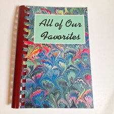 All of Our Favorites Cookbook Operation Baby Buckle Spiral Bound Vintage USA comprar usado  Enviando para Brazil
