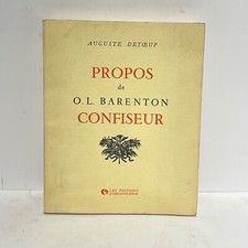 Propos barenton confiseur d'occasion  Paris IX