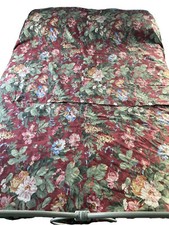 Red floral duvet for sale  Estell Manor
