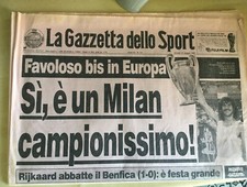 Milan coppa campioni usato  Solaro