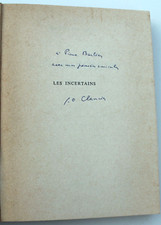 Incertains georges emmanuel d'occasion  La Rochelle