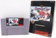 Cartucho autêntico NHL Stanley Cup Super Nintendo SNES + manual testado funcionando comprar usado  Enviando para Brazil