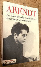 Arendt origines totalitarisme d'occasion  Tourcoing