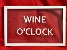 Wine clock shadowbox for sale  Deltona