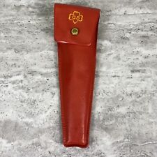 KIT DE TALHERES vermelho vintage escoteira utensílio de acampamento garfo colher faca gravada JDW comprar usado  Enviando para Brazil