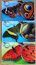 Butterflies phonecards. green for sale  BRADFORD