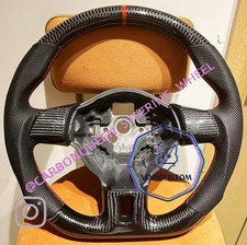 Volante de fibra de carbono real para VW Golf 6 / Tiguan/Touran/Caddy/Polo/JETTA comprar usado  Enviando para Brazil