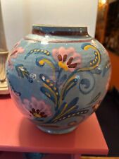 Lovely turquoise pot for sale  HIGH PEAK