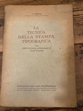 Tecnica della stampa usato  Italia