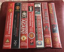 manchester united vhs for sale  EXMOUTH