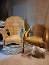 Poltroncine vimini ottimo usato  Napoli