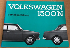 Volkswagen betriebsanleitung 1 gebraucht kaufen  Deutschland