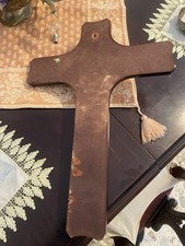 Crocifisso parete argento usato  Napoli