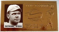 Babe ruth stamps for sale  Twain Harte