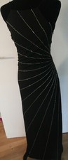 Abendkleid kleid schwarz gebraucht kaufen  Dortmund