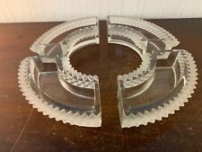 Corredor de mesa cubo geométrico cristal Lalique (preço para 4) comprar usado  Enviando para Brazil