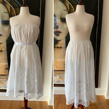 Antique cotton petticoat for sale  Cos Cob