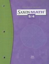 Saxon math facts for sale  North Smithfield