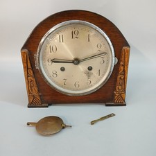 Wooden mantle clock for sale  GRANTHAM