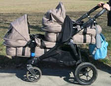 Zwillingskinderwagen babyschal gebraucht kaufen  Chemnitz