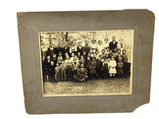 Foto antiga escola crianças professora 1900s 1914 Spring Hill Blackburn Oklahoma comprar usado  Enviando para Brazil