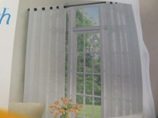 Painel de ilhós de cortina de janela neutralizante odor fresco 59 x 108 branco comprar usado  Enviando para Brazil