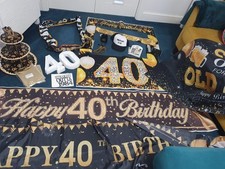 40th birthday bundle for sale  WIGAN