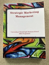 Strategic marketing management for sale  DUNBAR
