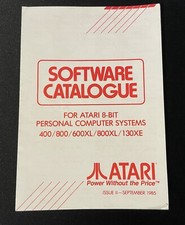 Software catalogue atari for sale  PETERBOROUGH