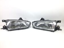 Par de Faróis RH LH Para Hyundai Lantra J1 1993-1995 Genuíno Usado, usado comprar usado  Enviando para Brazil